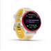 Garmin Forerunner® 570 - 42mm, Raspberry Aluminium with Translucent Bone/Mango Band