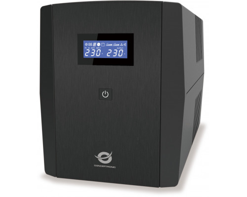 Conceptronic ZEUS03G charger UPS Technologia line-interactive 1,2 kVA 720 W 4 x gniazdo sieciowe