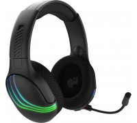 PDP 049-032-BK słuchawki/zestaw słuchawkowy Bezprzewodowy Opaska na głowę Gaming Bluetooth Czarny