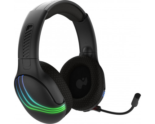 PDP 049-032-BK słuchawki/zestaw słuchawkowy Bezprzewodowy Opaska na głowę Gaming Bluetooth Czarny