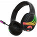 PDP 049-032-BK słuchawki/zestaw słuchawkowy Bezprzewodowy Opaska na głowę Gaming Bluetooth Czarny