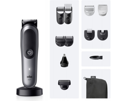 Braun 80789908 maszynka do włosów Ciemny Gray 21 Litowo-jonowa (Li-Ion)