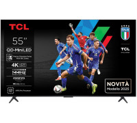 TCL Q6C 55Q6C 139,7 cm (55") 4K Ultra HD Smart TV Wi-Fi Metaliczny