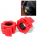 Gym Rage Collar Szczękowy na barbell bar pcs.angę 28 mm zaciski JAW LOCK zestaw 2 pcs. Red