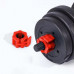 Gym Rage Collar Szczękowy na barbell bar pcs.angę 28 mm zaciski JAW LOCK zestaw 2 pcs. Red