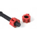 Gym Rage Collar Szczękowy na barbell bar pcs.angę 28 mm zaciski JAW LOCK zestaw 2 pcs. Red