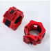 Gym Rage Collar Szczękowy na barbell bar pcs.angę 28 mm zaciski JAW LOCK zestaw 2 pcs. Red