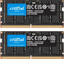 Crucial SODIMM, DDR5, 64 GB, 6400 MHz, CL52 (CT2K32G64C52CS5)