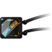 GIGABYTE Vodní chladič GAMING 240, 2x120mm, ARGB, LGA1851, AM5, černá