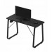 Gaming galds Gamingowe Komputerowe Huzaro Hero 1.5 Czarny Dla Gracza 120Cm
