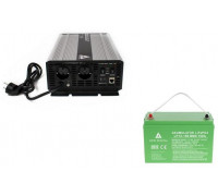 Zestaw zasilania awaryjnego Sinus UPS-4000SR 4000W + AKU 100Ah 12V LiFePO4 BMS