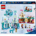 LEGO Disney 43278 Miniaturowy zamek w Arendelle i lodowy pałac Elzy