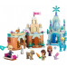 LEGO Disney 43278 Miniaturowy zamek w Arendelle i lodowy pałac Elzy
