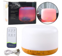 Nawilżacz Powietrza Dyfuzor Aromaterapia Lampka Nocna LED Pilot 300ml