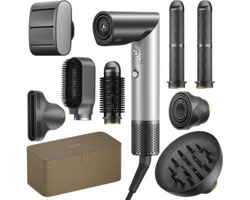 for hair MOVA Master 10 Luna Srebrna Zestaw 8 Nasadek NTC 1600W