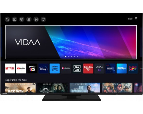Toshiba 55UV3463DA - 139 cm (55") Diagonalklasse UV34 Series LCD-TV mit LED-Hintergrundbeleuchtung - Smart TV - VIDAA - 4K UHD (2160p) 3840 x 2160 - HDR - Direct LED