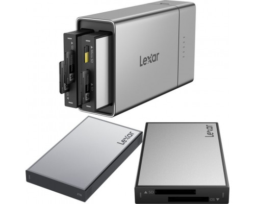 Lexar Professional Workflow Go I with Dual SD reader and 2TB SSD