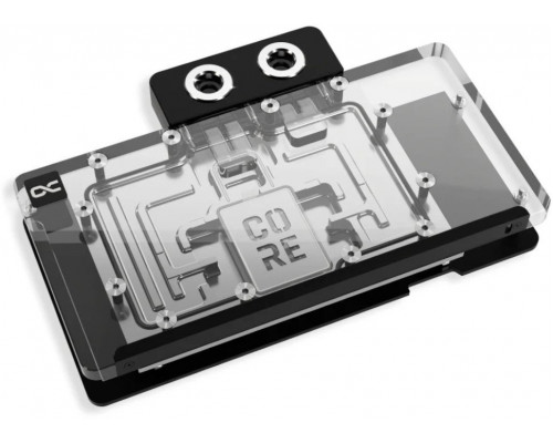 Alphacool Core RX 9070 Steel Legend GPU Wasserblock, ARGB, mit Backplate - Acryl