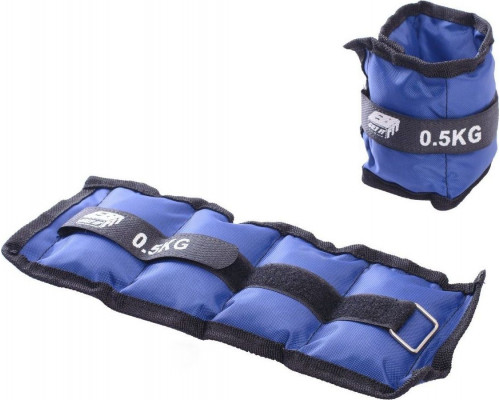 Victoria Sport Līplentes svari 2x0.5kg zilas