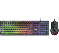 GENIUS set klávesnice + myš GX GAMING Scorpion KM-GX3, Drátový set USB, CZ+SK, černá