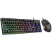GENIUS set klávesnice + myš GX GAMING Scorpion KM-GX3, Drátový set USB, CZ+SK, černá