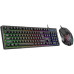 GENIUS set klávesnice + myš GX GAMING Scorpion KM-GX3, Drátový set USB, CZ+SK, černá