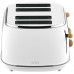 Witt Premium Wood four-slice toaster, white