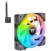 Thermaltake SWAFAN EX14 RGB PC Cooling Fan TT Premium Edition Obudowa komputera Chłodnica powietrza 14 cm Black 3 szt.