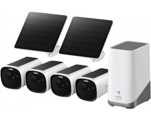 eufyCam E40 4-Cam Kit (HomeBase S380 and Solar Panel)