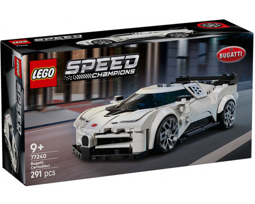 LEGO® Speed Champions 77240 Bugatti Centodieci hipersportinis automobilis