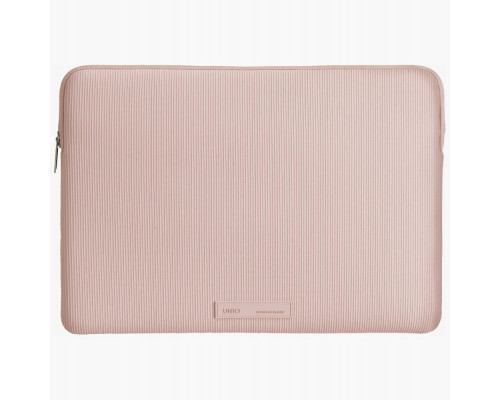 na laptopa UNIQ Cyprus Ridge Edition Laptop Sleeve 14" water-resistant neoprene różowy