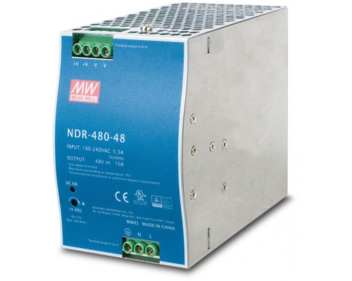 48V, 480W Din-Rail Power
