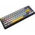 gamingowa bezprzewodowa mechaniczna AK680 MAX (8+8K) Magnetic Switch-Black-Gray-Yellow Keycaps-RGB -Aluminum Positioning Plate-3 Model Version