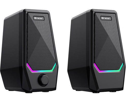 Głośniki TRACER 2.0 Loop 2 RGB USB