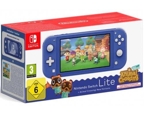 Nintendo Switch Lite Blue + Animal Crossing: New Horizons (NSH135)