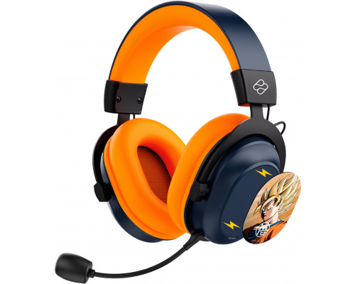 Blade DB2001 słuchawki/zestaw Przewodowy i Opaska na głowę Gaming USB Type-C Bluetooth Black, Szary, Pomarańczowy