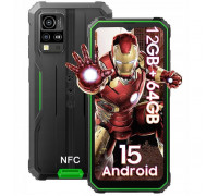Blackview Rugged BV4800SE LTE 6.56" HD+IPS 720x1612 90Hz 4Gb+64Gb UMS9320E Octa-Core 1.8GHz CAM Front 8MP Rear 16MP+2MP NFC 5100mAh NO Charger Android 15 Green BV4800SE_GR_EU (6931548321927)