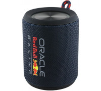 Red Bull 3D Rubber Logo Bluetooth Speaker Waterproof Navy Blue