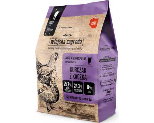 Food sucha dla kota chicken z kaczką (dorosły) 400g