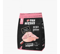 Pan Mięsko Food sucha dla kota chicken z królikiem (kociak) chrupki XS 400g