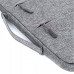 Etui na Laptopa Pokrowiec na Laptop Dokumenty do Pracy SZARY 13,3" LPT-BG3