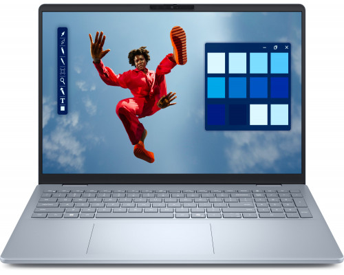 Dell 16 Plus DB16250/Ultra 7 256V/16GB/512GB SSD/16.0" 2.5K/Arc/FgrPr/WLAN + BT/US Backlit Kb/4 Cell/W11 Home/ 3yrs Prosupport