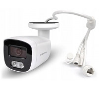 EVERMAX EVX-IP8B01-IRW-Ai-W tubowa biała 8Mpx 2.8mm IR 40m AI IP67 mikrofon