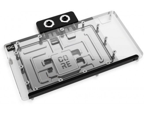 Alphacool Core GeForce RTX 5080 Solid + AMP Wasserblock, Backplate - Acryl, schwarz