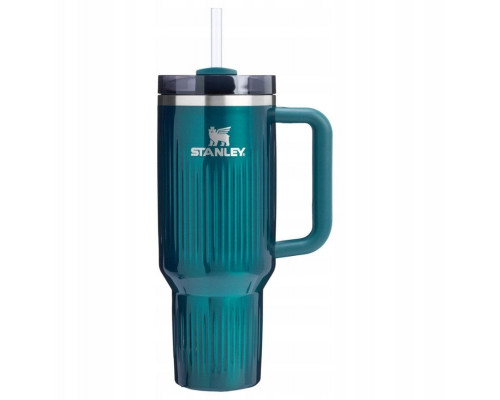 Termokruze ar salminu The Quencher H2.0 Fluted Tumbler 1.18L spidigi zilganzala 1210001905719 1210001905719 (1210001905719)