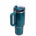 Termokruze ar salminu The Quencher H2.0 Fluted Tumbler 1.18L spidigi zilganzala 1210001905719 1210001905719 (1210001905719)