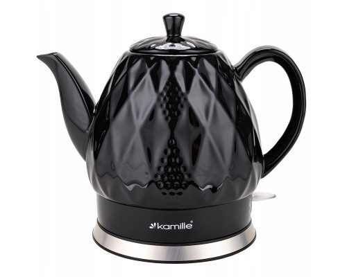 CZAJNIK CERAMICZNY 1728 CZARNY 1.5 L 1200 W