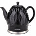 CZAJNIK CERAMICZNY 1728 CZARNY 1.5 L 1200 W