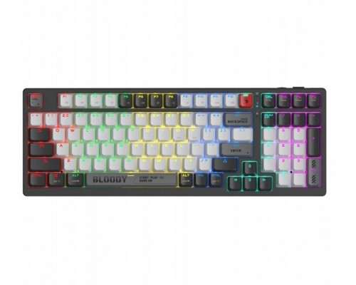 mechaniczna A4TECH BLOODY WS98 Grey WRLS (BLMS RED Plus Switches)