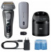 Braun Series 9 Pro+ Wet & Dry 6-in-1 SmartCare centrs & PowerCase futralis tumsi peleka - Skuveklis 9675CC (8700216555012)